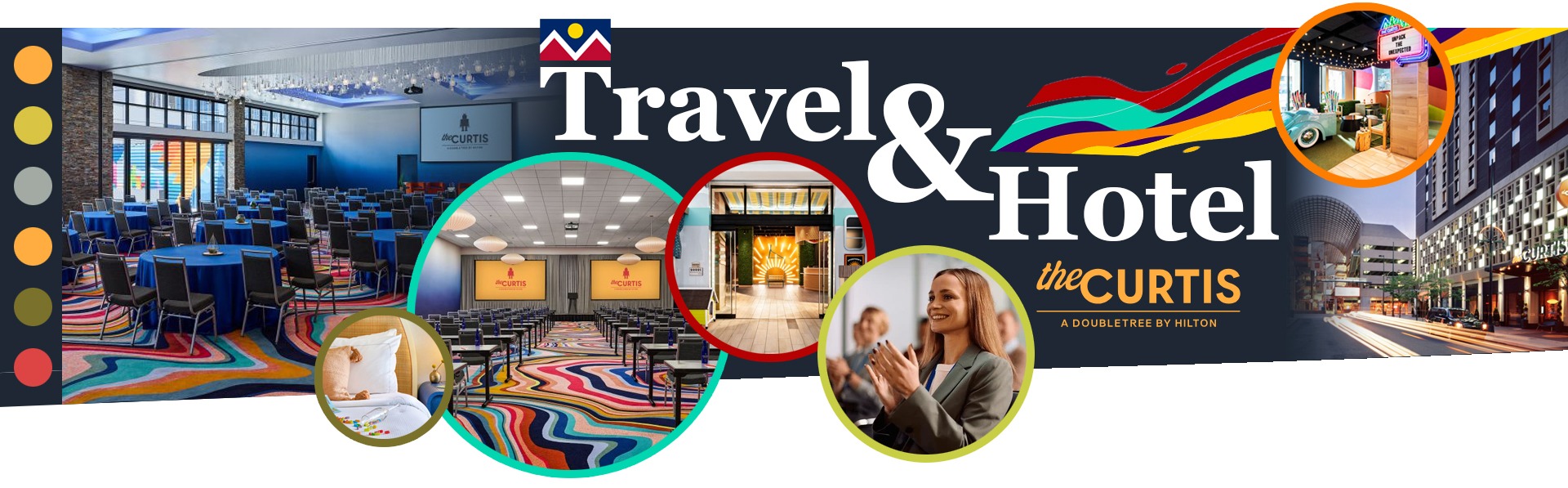 Travel and Hotel — AADGP 2027 Annual Conference at The Curtis, a DoubleTree by Hilton, in downtown Denver.